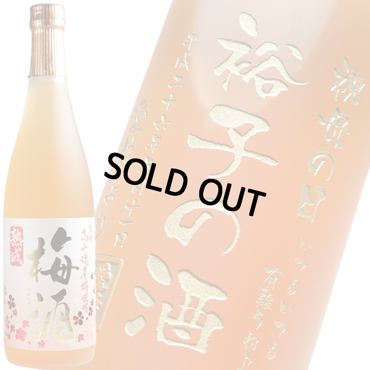 画像1: 名入れ 梅酒《 宮崎 高千穂 梅酒 720ml 桐箱入り 》 (1)