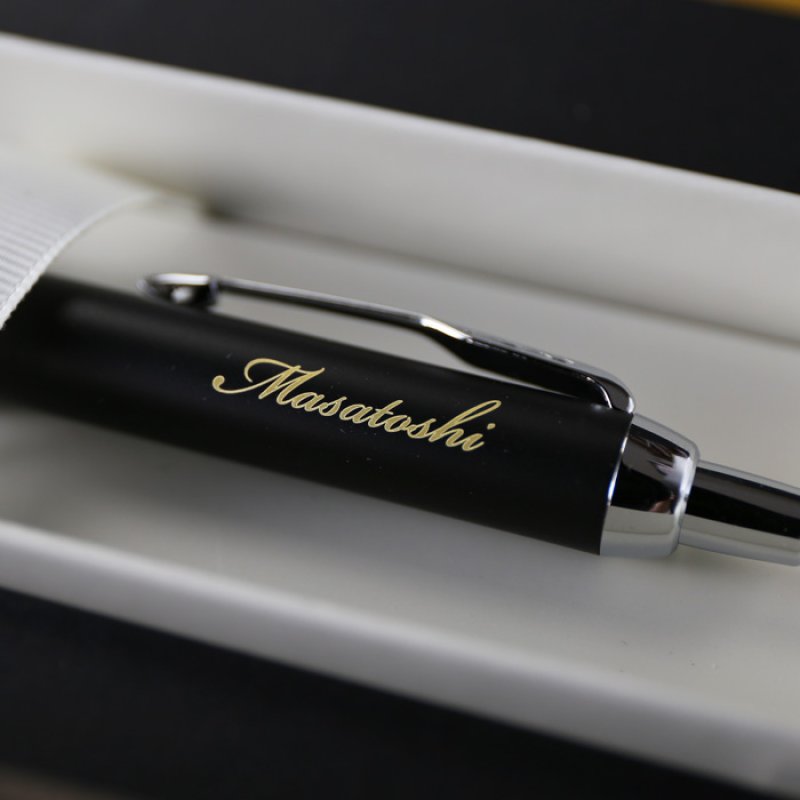 画像4: 名入れ ボールペン 3点 セット 《  パーカー ボールペン アルミ製 カード フセンブック  》 純正BOX PARKER 名入れプレゼント ギフト (4)