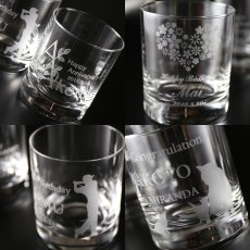 画像11: 名入れ グラス《 オールド ロック グラス 300ml 化粧箱 リボン付 》 ギフト 名入れ プレゼント (11)