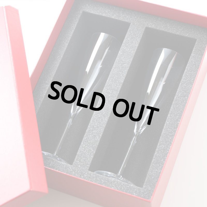 画像6: 退職祝い 還暦祝い 名入れ ワイングラス バカラ（ Baccarat ） ( ドンペリニョン ) シャンパン フルート ペア セット（ 2個 ）プレゼント ギフト 彫刻 名前入り 名入れ 結婚祝い 還暦祝い 退職祝い 金婚式 最短 (6)