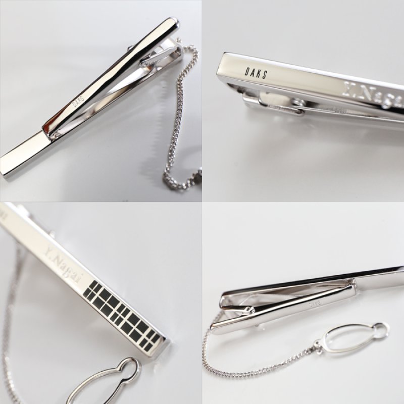 画像6: ギフト 名入れ 《 DAKS ダックス ネクタイピンDT8042 キューブ 》 プレゼント 送別 成人 就職祝 退職祝 誕生日 名前入り 名入れ彫刻 ネクタイピン タイピン タイバー 名前入り ギフト 贈答 プレゼント 純正BOX付 最強配送 最短 (6)
