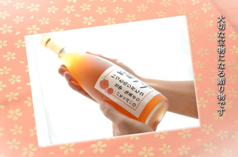 画像3: 名入れ ラベル 梅酒 ＜ 高千穂 熟成梅酒 720ml 14度 ＞ 母の日 誕生日 女性　※花は付属していません (3)