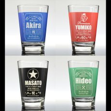 画像3: 名入れ タンブラー 父の日 プレゼント 《  缶ビール風 ガラス製ビアタンブラー  カラーグラス  470ml  》 男性 父 丈夫 強い ビール 名前入り ギフト お父さん 還暦祝い 退職祝い 60歳 記念品 おしゃれ 70歳 お祝い 女性 40代 50代 60代 70代 80代 即日 定年 実用的 2025 (3)