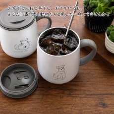 画像7: 名入れ マグカップ 真空断熱 《animarupo フタ付 ステンレスマグ 350ml》ステンレス メッセージ コーヒー お誕生日 還暦祝い プレゼント 名前入りギフト 名入れギフト 送料無料 最短 即日発送 女性 男性 実用的 2026 (7)