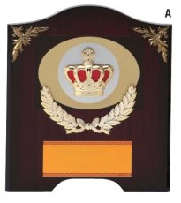 表彰盾 名入れ Gold Star D012 C（260×210mm）
