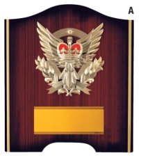 表彰盾 名入れ Gold Star D015 A（320×280mm）