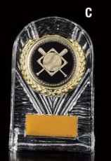 表彰盾 名入れ MX・CL・BKレリーフ Gold Star V123 C（135×85mm）