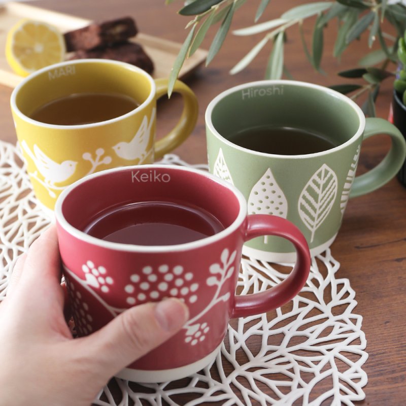 画像3: 名入れ マグカップ 「 ナチュル マグカップ 名入れ 」 陶器 北欧風 ギフト コーヒー おしゃれ 食器 かわいい 紅茶 お誕生日 還暦祝い プレゼント 名前入りギフト 名入れギフト ランキング 最短 即日発送 女性 男性 実用的 2026 (3)