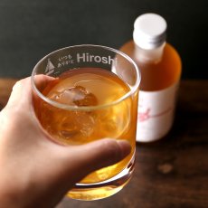 画像4: 名入れ グラス  《  オールドロックグラス 水面名入れ  》 お誕生日 還暦祝い 内祝いに名前入りギフト 名入れのプレゼント 実用的 2026 (4)