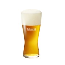 名入れ ギフト グラス 《  薄吹き ビアグラス  》 誕生日 還暦祝い 最短 実用的 2026